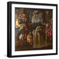 The Baptism of Christ, 1514-Francesco Zaganelli-Framed Giclee Print