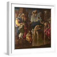 The Baptism of Christ, 1514-Francesco Zaganelli-Framed Giclee Print