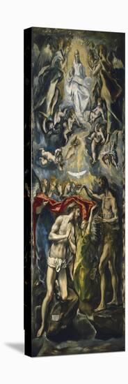 The Baptism of Christ, 1597-1600-El Greco-Stretched Canvas