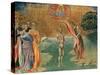 The Baptism of Christ, 15th Century-null-Stretched Canvas