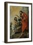 The Baptism of Christ, 1655-Bartolomé Estebàn Murillo-Framed Premium Giclee Print