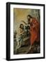 The Baptism of Christ, 1655-Bartolomé Estebàn Murillo-Framed Premium Giclee Print