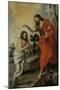 The Baptism of Christ, 1655-Bartolomé Estebàn Murillo-Mounted Premium Giclee Print