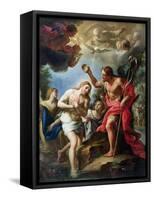 The Baptism of Christ, 1723-Francesco Trevisani-Framed Stretched Canvas