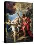 The Baptism of Christ, 1723-Francesco Trevisani-Stretched Canvas