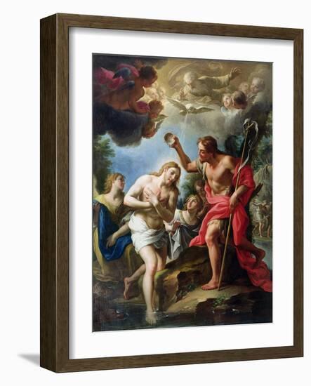 The Baptism of Christ, 1723-Francesco Trevisani-Framed Giclee Print