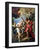 The Baptism of Christ, 1723-Francesco Trevisani-Framed Giclee Print