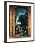 The Baptism of Christ, 1845-47-Jean-Baptiste-Camille Corot-Framed Giclee Print