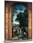 The Baptism of Christ, 1845-47-Jean-Baptiste-Camille Corot-Mounted Giclee Print