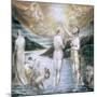 The Baptism of Christ, 19th Century-William Blake-Mounted Giclee Print