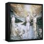 The Baptism of Christ, 19th Century-William Blake-Framed Stretched Canvas