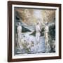 The Baptism of Christ, 19th Century-William Blake-Framed Giclee Print