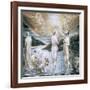 The Baptism of Christ, 19th Century-William Blake-Framed Giclee Print