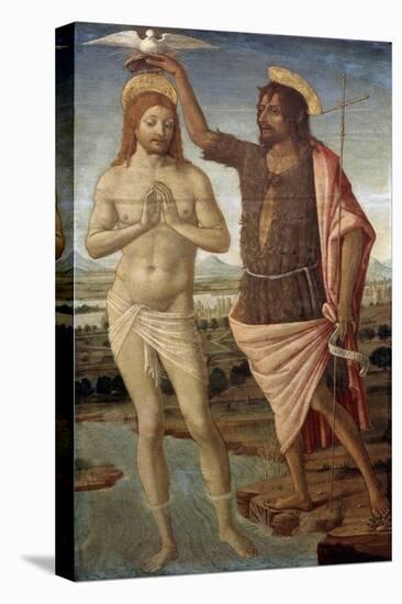 The Baptism of Christ, after 1486-Guidoccio Cozzarelli-Stretched Canvas