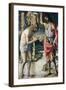 The Baptism of Christ by Lorenzo D'Alessandro of San Severino-null-Framed Giclee Print