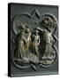 The Baptism of Christ, by Lorenzo Ghiberti-null-Stretched Canvas