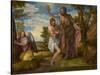 The Baptism of Christ, c.1550-1560-Veronese-Stretched Canvas