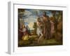 The Baptism of Christ, c.1550-1560-Veronese-Framed Giclee Print