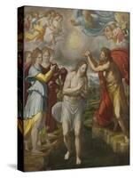 The Baptism of Christ, c.1567-Juan Fernandez De Navarrete-Stretched Canvas