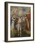 The Baptism of Christ, c.1567-Juan Fernandez De Navarrete-Framed Giclee Print