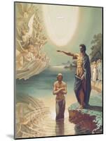 The Baptism of Christ, C.1860-Grigori Grigorevich Gagarin-Mounted Giclee Print