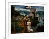 The Baptism of Christ, Ca 1515-Joachim Patinir-Framed Giclee Print