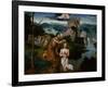 The Baptism of Christ, Ca 1515-Joachim Patinir-Framed Giclee Print