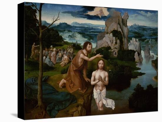 The Baptism of Christ, Ca 1515-Joachim Patinir-Stretched Canvas