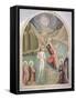 The Baptism of Christ, circa 1438-45-Fra Angelico-Framed Stretched Canvas