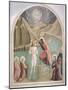 The Baptism of Christ, circa 1438-45-Fra Angelico-Mounted Giclee Print