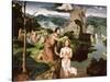 The Baptism of Christ, circa 1515-Joachim Patenir-Stretched Canvas