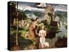 The Baptism of Christ, circa 1515-Joachim Patenir-Stretched Canvas