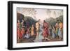 The Baptism of Christ, from the Convent of San Pietro, Perugia, 1496-98-Pietro Perugino-Framed Giclee Print