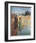 The Baptism of Christ in the Waters of the Jordan, 1917-Frederic Montenard-Framed Giclee Print