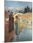 The Baptism of Christ in the Waters of the Jordan, 1917-Frederic Montenard-Mounted Giclee Print