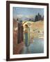 The Baptism of Christ in the Waters of the Jordan, 1917-Frederic Montenard-Framed Giclee Print