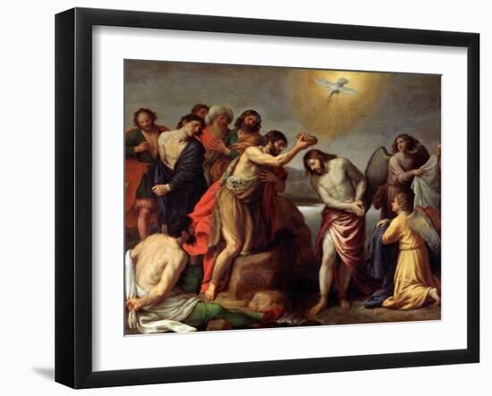 The Baptism of Christ, Late 16th or 17th Century-Alessandro Turchi-Framed Giclee Print