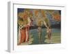 The Baptism of Christ (Predella Pane), 1454-Giovanni di Paolo-Framed Giclee Print