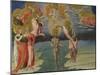 The Baptism of Christ (Predella Pane), 1454-Giovanni di Paolo-Mounted Giclee Print