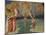 The Baptism of Christ (Predella Pane), 1454-Giovanni di Paolo-Mounted Giclee Print