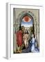 The Baptism of Christ (The Altar of St. John, Middle Pane), Ca 1455-Rogier van der Weyden-Framed Giclee Print