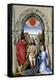 The Baptism of Christ (The Altar of St. John, Middle Pane), Ca 1455-Rogier van der Weyden-Framed Stretched Canvas