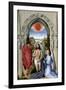 The Baptism of Christ (The Altar of St. John, Middle Pane), Ca 1455-Rogier van der Weyden-Framed Giclee Print