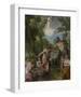 The Baptism of Christ-Paolo Veronese-Framed Art Print