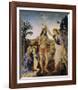 The Baptism of Christ-Leonardo Da Vinci-Framed Premium Giclee Print