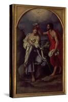 The Baptism of Christ-Alessandro Allori-Stretched Canvas