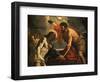 The Baptism of Christ-Mattia Preti-Framed Giclee Print