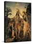 The Baptism of Christ-Andrea Verrocchio-Stretched Canvas