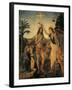 The Baptism of Christ-Andrea Verrocchio-Framed Giclee Print