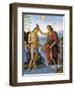 The Baptism of Christ-Pietro Perugino-Framed Art Print